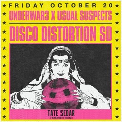 TATE SEDAR @ Disco Distortion SD: "Heaven (Edit)" Release Event