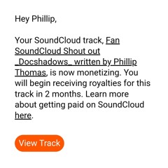 Fan SoundCloud Shout out _Docshadows_ written by Phillip Thomas