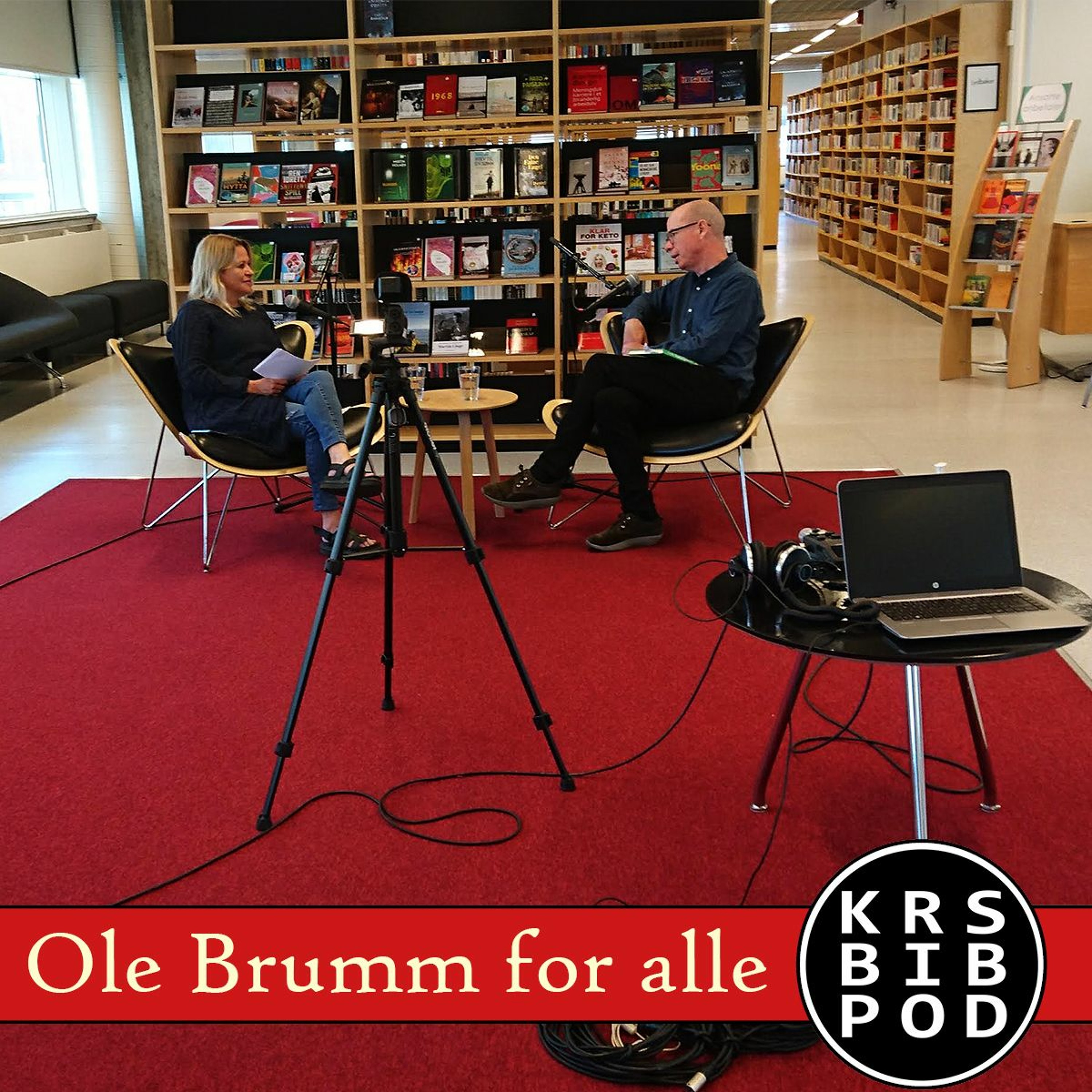KRSBIBPOD - Podkast fra Kristiansand folkebibliotek