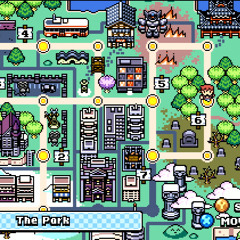 World Map ~ Scott Pilgrim Vs the world the Game soundtrack