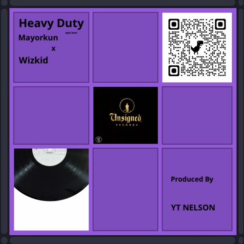 Heavy Duty | Mayorkun x Wizkid Type Beat 2023 Free afrobeat Instrumental