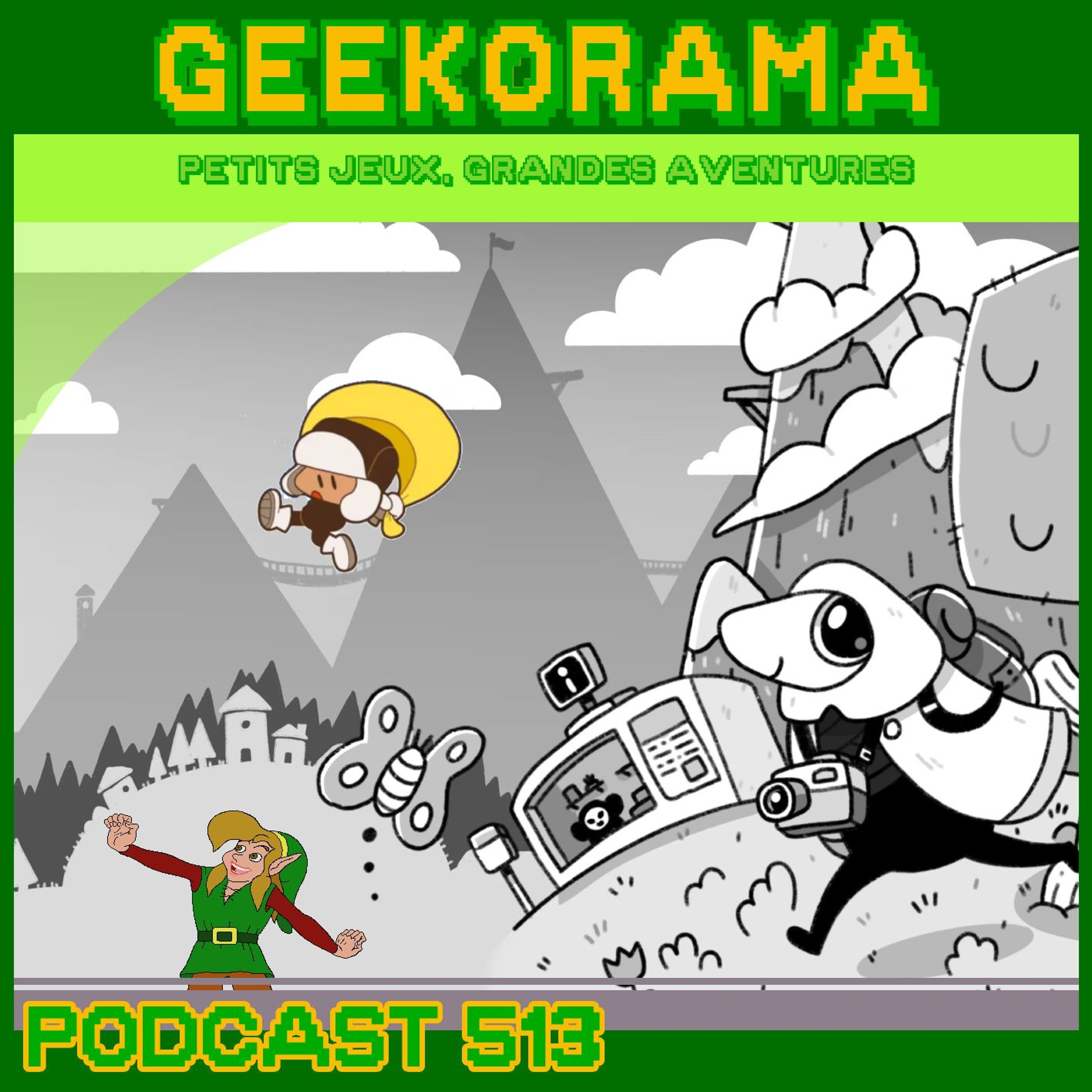 Épisode 513 GeekOrama - Démos Land & Kiosk | IC : Brewster Kahle