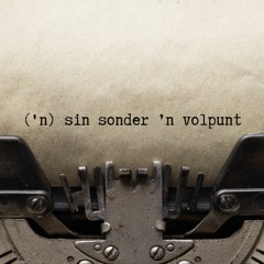 Sin sonder 'n volpunt deur Deon Meiring