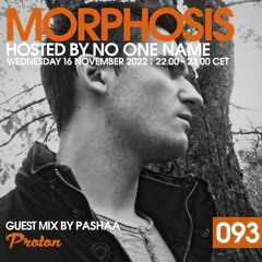 Guest mix for Morphosis Radio Show