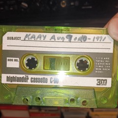 KAAY 1090 AM Wayne Moss Little Rock AR. Aug. 10 & 12-1971 Un-Scoped Recorded from Cassette tape