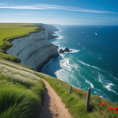 Fingers Trace the Skyline Wide