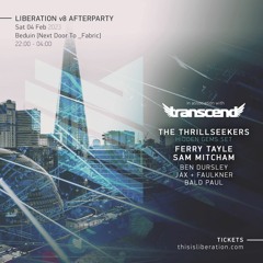 Transcend pres. Liberation V8 After Party 4th Feb 2023