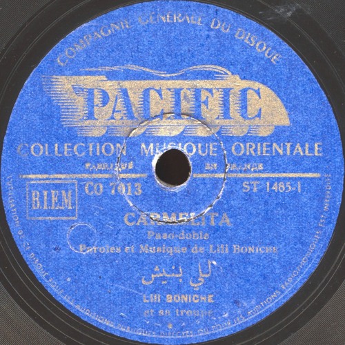 Lili Boniche - Carmelita (Pacific, c. 1950)