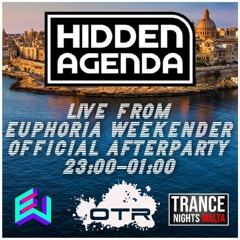 Hiddenagenda LIVE @ Euphoria Weekender & OTR Official Afterparty, Liquid Club, Malta - 21.05.23