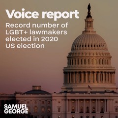 Voice Report: Record number of LGBT+ lawmakers elected in 2020 US election