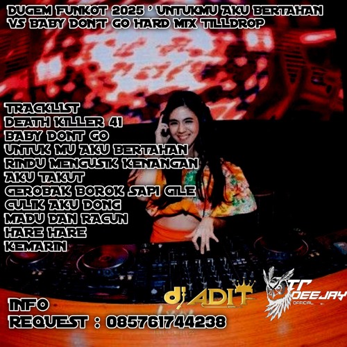 DJ ADIT ON THE MIX - UNTUKMU AKU BERTAHAN VS BABY DON'T GO HARDMIX FUNKOT 2025
