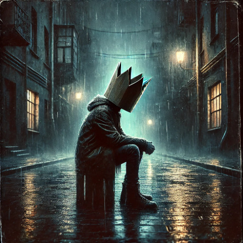 картонная корона