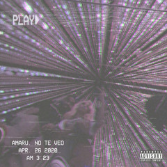 NG AMARU : No te veo (prod V&E)
