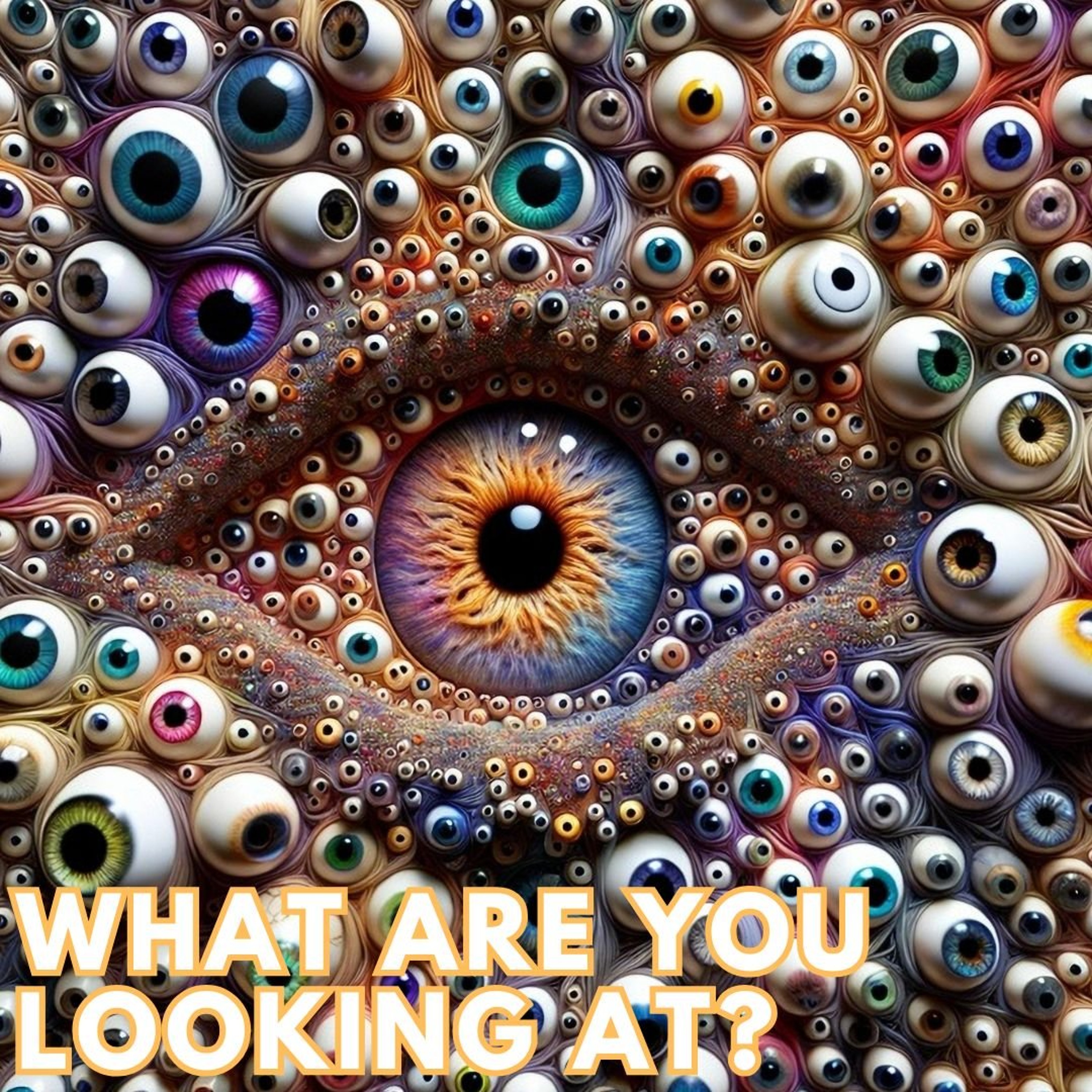 WHAT ARE YOU LOOKING AT?