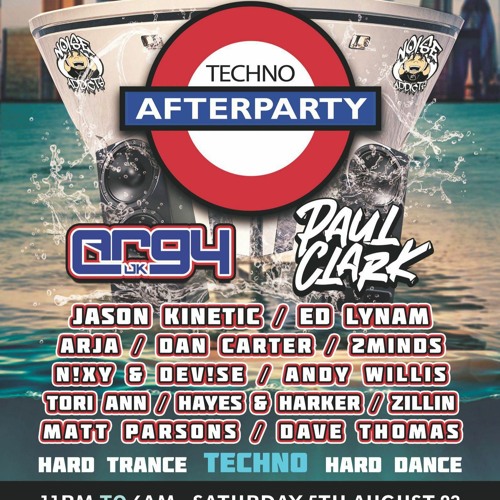 Paul Clark competition winning set. Noise addicts afterparty 5th Aug 23