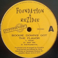 Foundation & Rezidue - Boogie Down's Got The Flavor (instrumental, 1996)