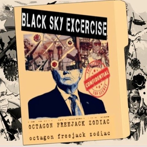 Show sample for 10/2/20: BLACK SKY EXERCISE - OCTAGON FREEJACK ZODIAC