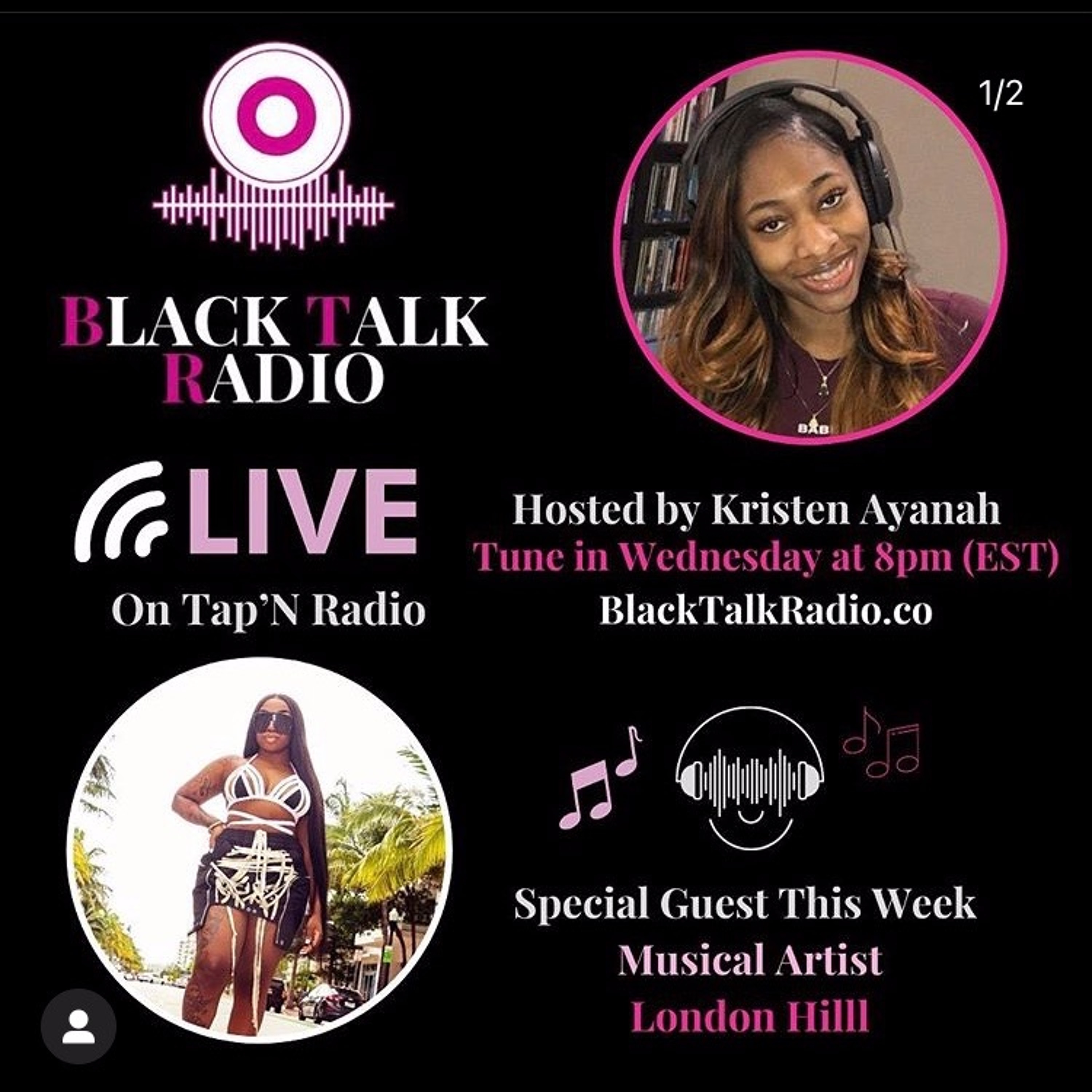 Black Talk Radio Season 4 Ep.1 (London Hilll Interview 🎧✨) episode artwork
