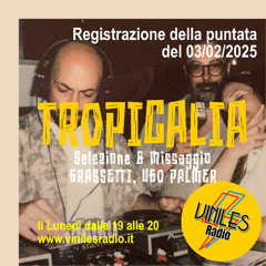 Tropicalia by Federico Grassetti, Ugo Palmer. Puntata del 03/02/2025 in onda su Viniles Radio