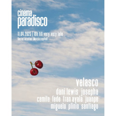 Dani Lewis @ Cinema Paradisco W/ VELASCO