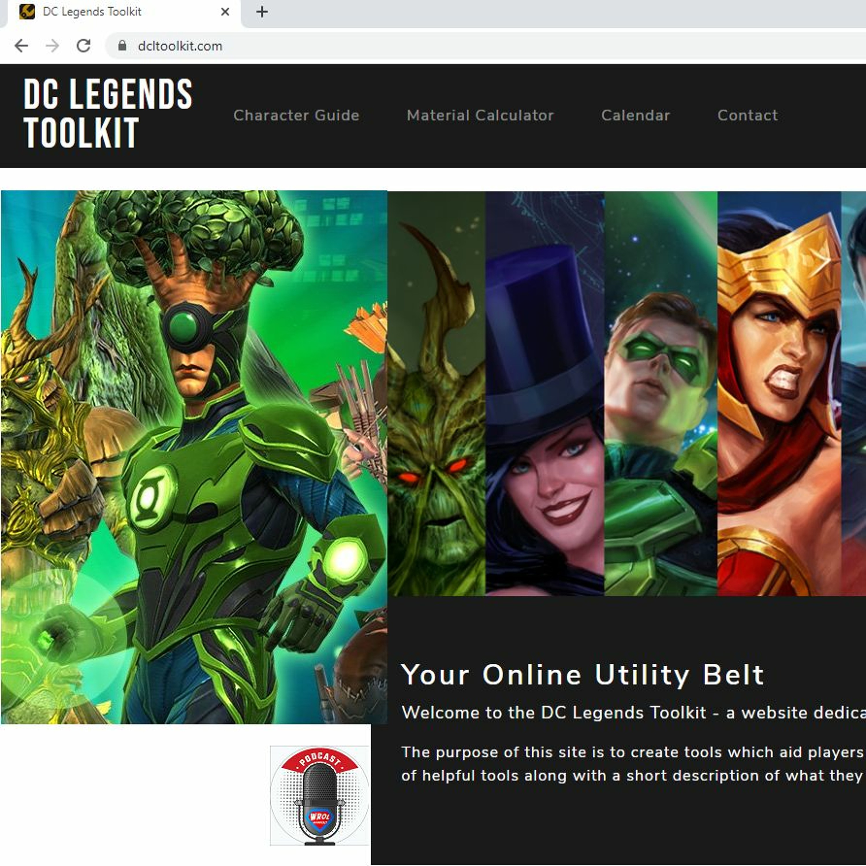 WROL Broadcast: DC Legends Unofficial Podcast!