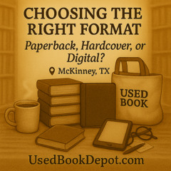 Paperback, Hardcover, or Digital? How to Choose the Right Book Format