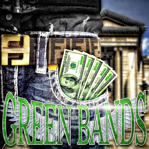 GREEN BANDS - FSM_HOLLOW X NOBLEB3CK (PIXEL HOOD)