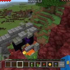 When u accidentally drop ur diamond pickaxe in the lava BRUH