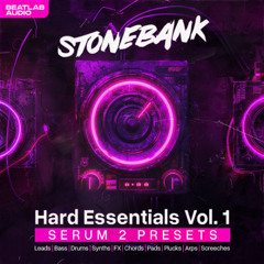Stonebank Hard Essentials Vol 1 - Serum 2 Presets