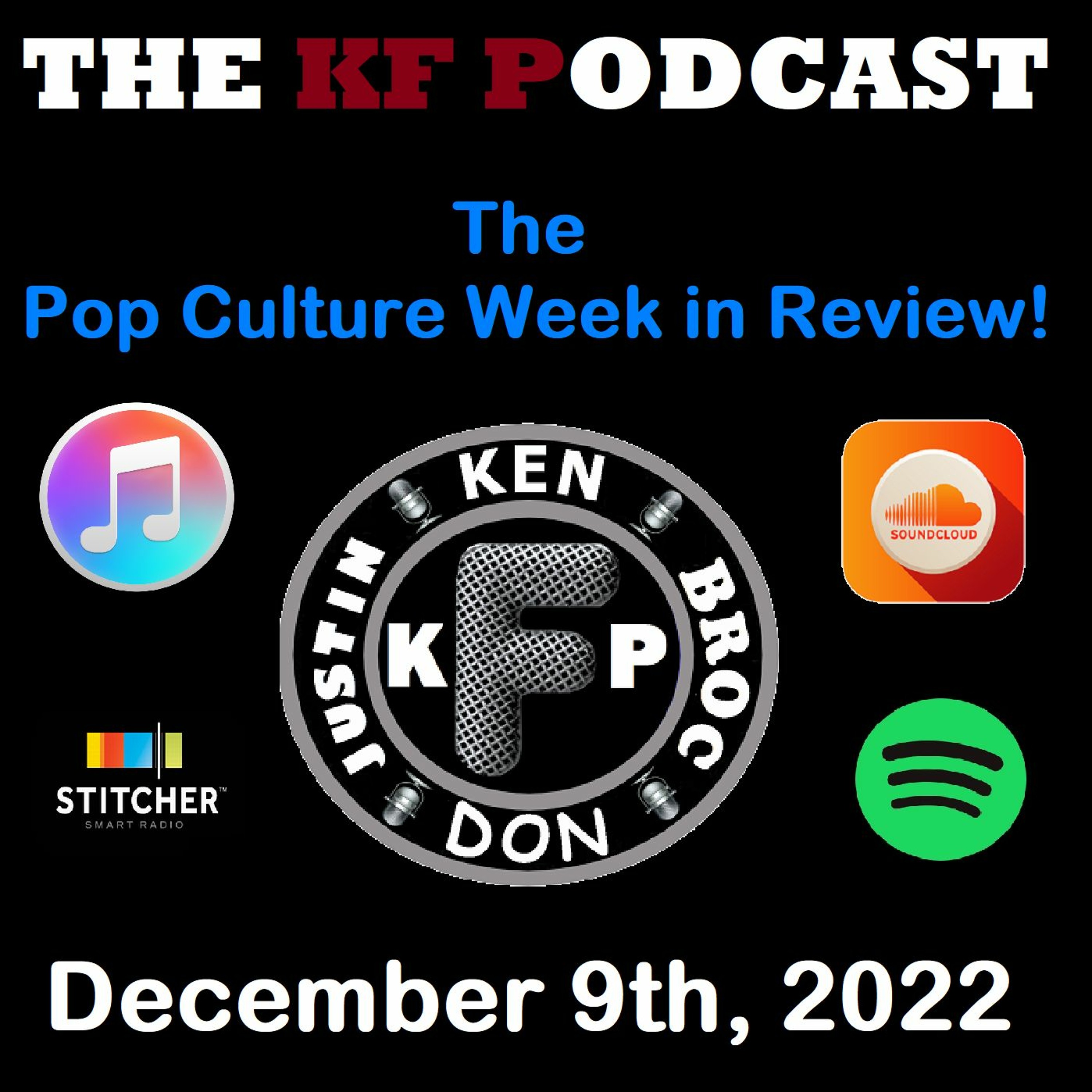 The Pop Culture Week in Review - December 9th, 2022 episode artwork