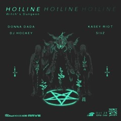 Kasey Riot - Live @ Hotline ☏ Witch's Dungeon (Oct 2022)