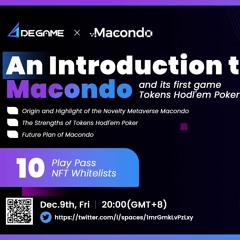 AMA with Macondo (Introduction)