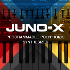 JUNO-X Programmable Polyphonic Synthesizer Sound Demo - I-Arpeggio