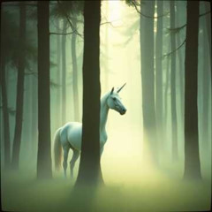 Єдиноріг(згенеровано ШІ)