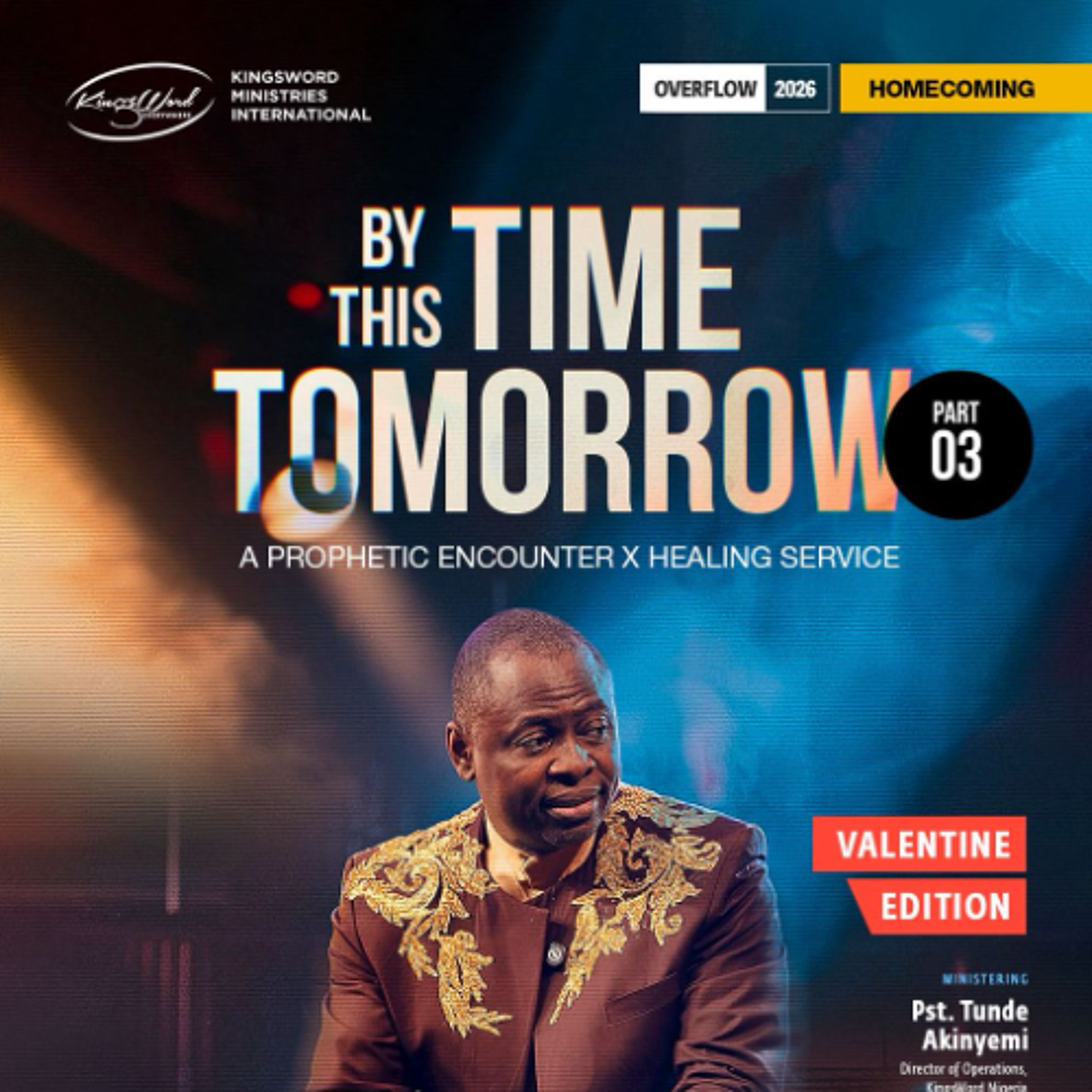 CENTRAL MDWK @CAMP DAVID - BY THIS TIME TOMORROW - A PROPHETIC ENCOUNTER SERVICE - 18TH FEB., 2026