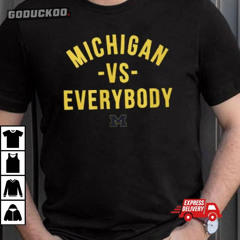 Michigan Football Vs Everybody Hoodie