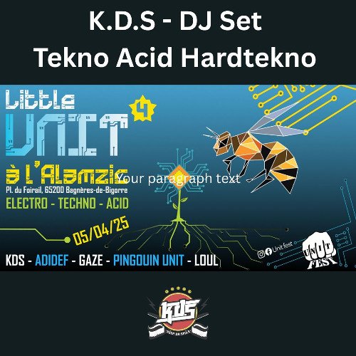 K.D.S - Little Unit record (Tekno Acid Hardtekno)