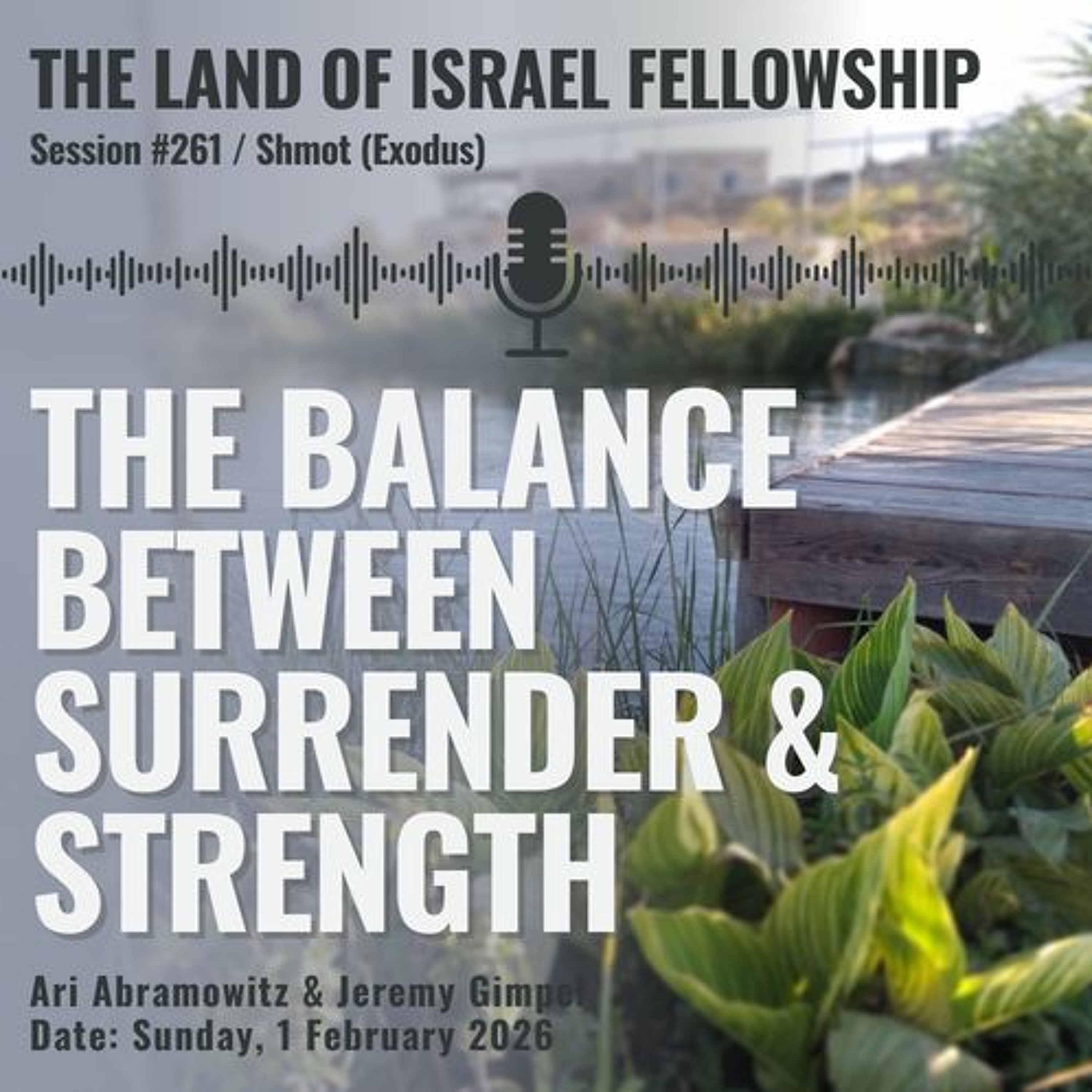 The Balance Between Surrender & Strength (Beshalach) | Land of Israel Fellowship