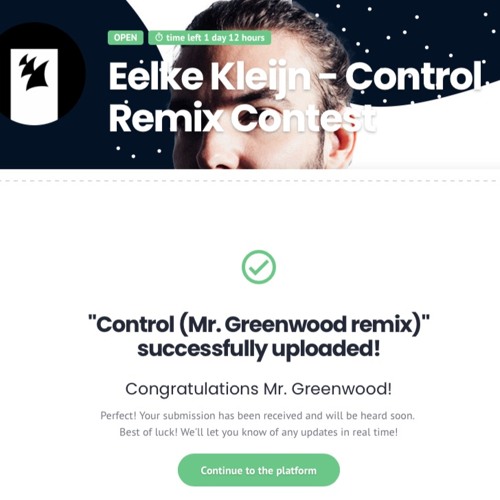 Eelke Kleijn Control Mr.Greenwood Remix