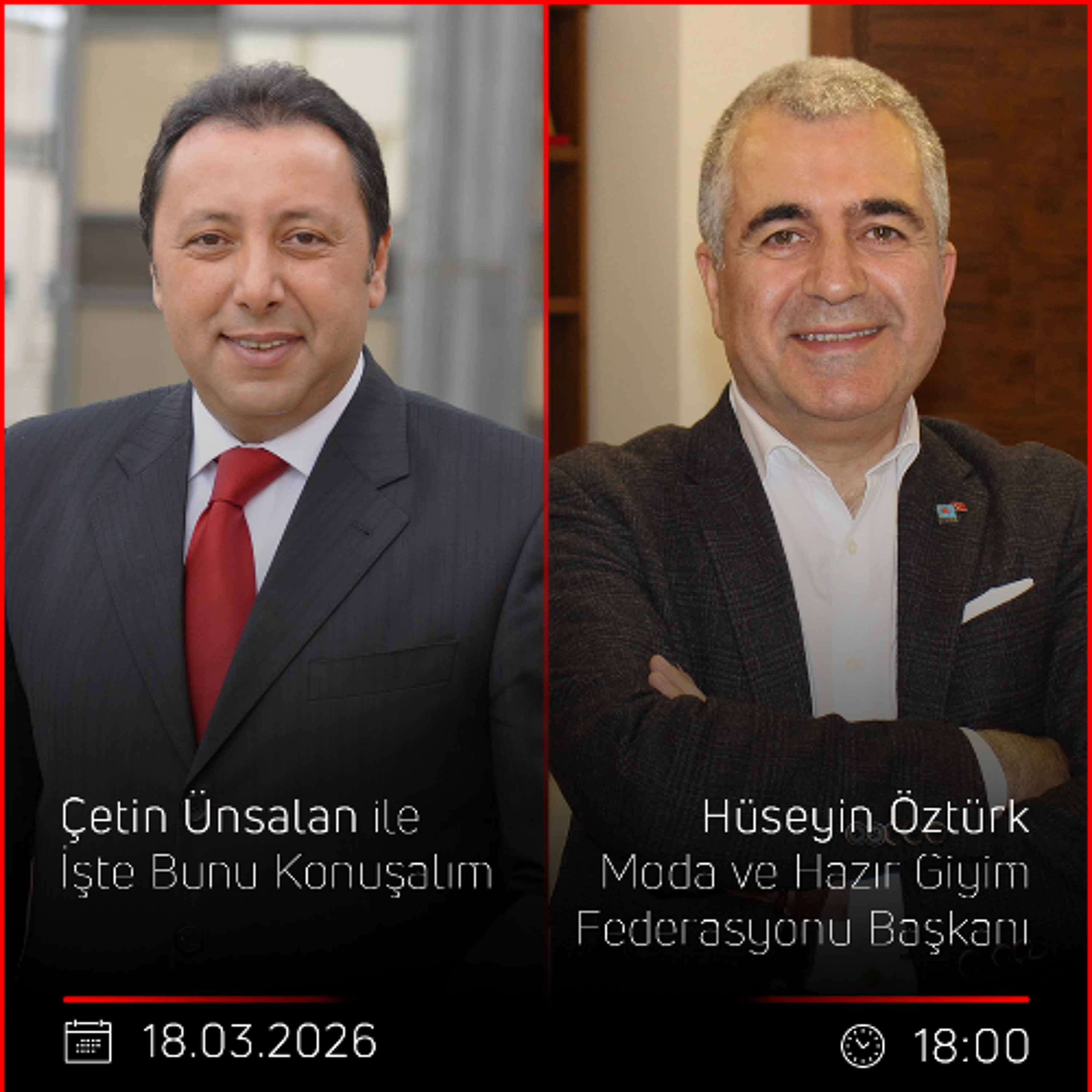 Hüseyin Öztürk - Çetin Ünsalan ile İşte Bunu Konuşalım