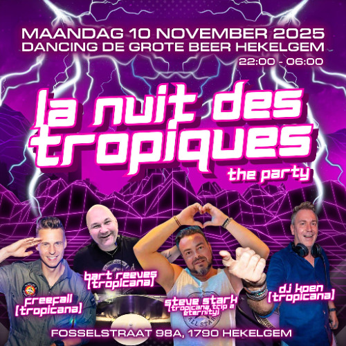 Bart Reeves - Live at La Nuit des Tropiques