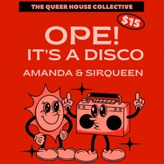 "Ope! It's a Disco!" - Amanda x SirQueen - Kali Soundroom - KCMO - 11.16.2024
