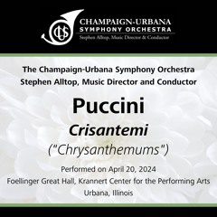 Crisantemi ("Chrysanthemums") - Puccini