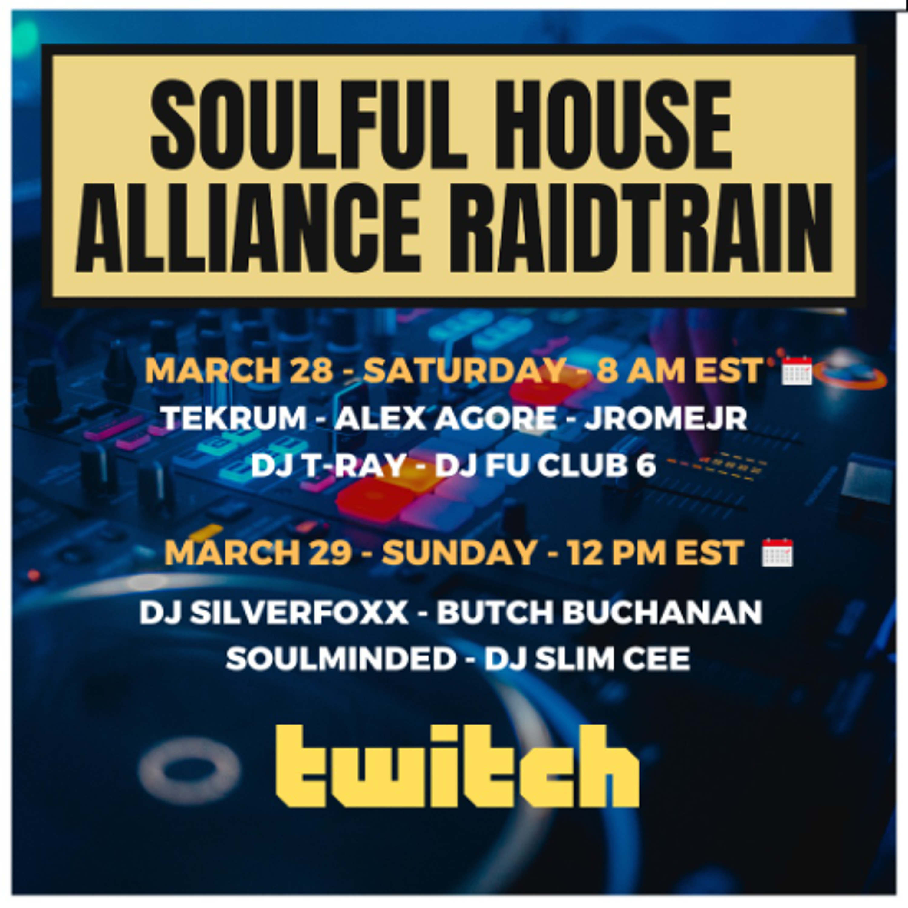 Soulful House Alliance March 26 episode artwork