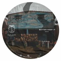 Manug - Better Keep It (Original Mix)
