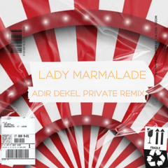 [Free Download] Christina Aguilera, Lil' Kim, Mya & Pink - Lady Marmalade (Adir Dekel Private Remix)