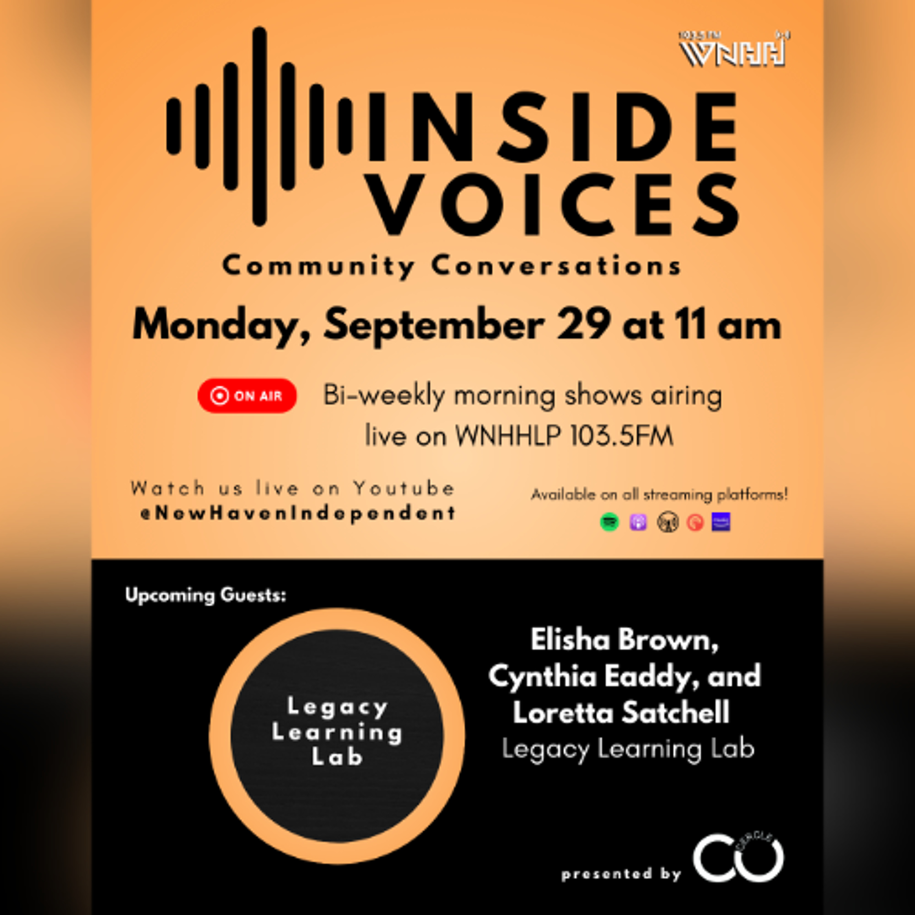 Inside Voices Community Conversations episode artwork
