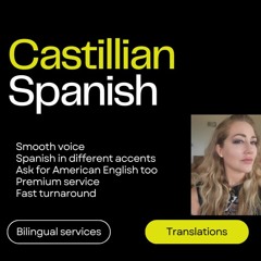 CASTILLIAN SPANISH SAMPLE CALM INFOMERCIAL
