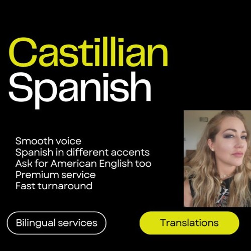 CASTILLIAN SPANISH SAMPLE CALM INFOMERCIAL