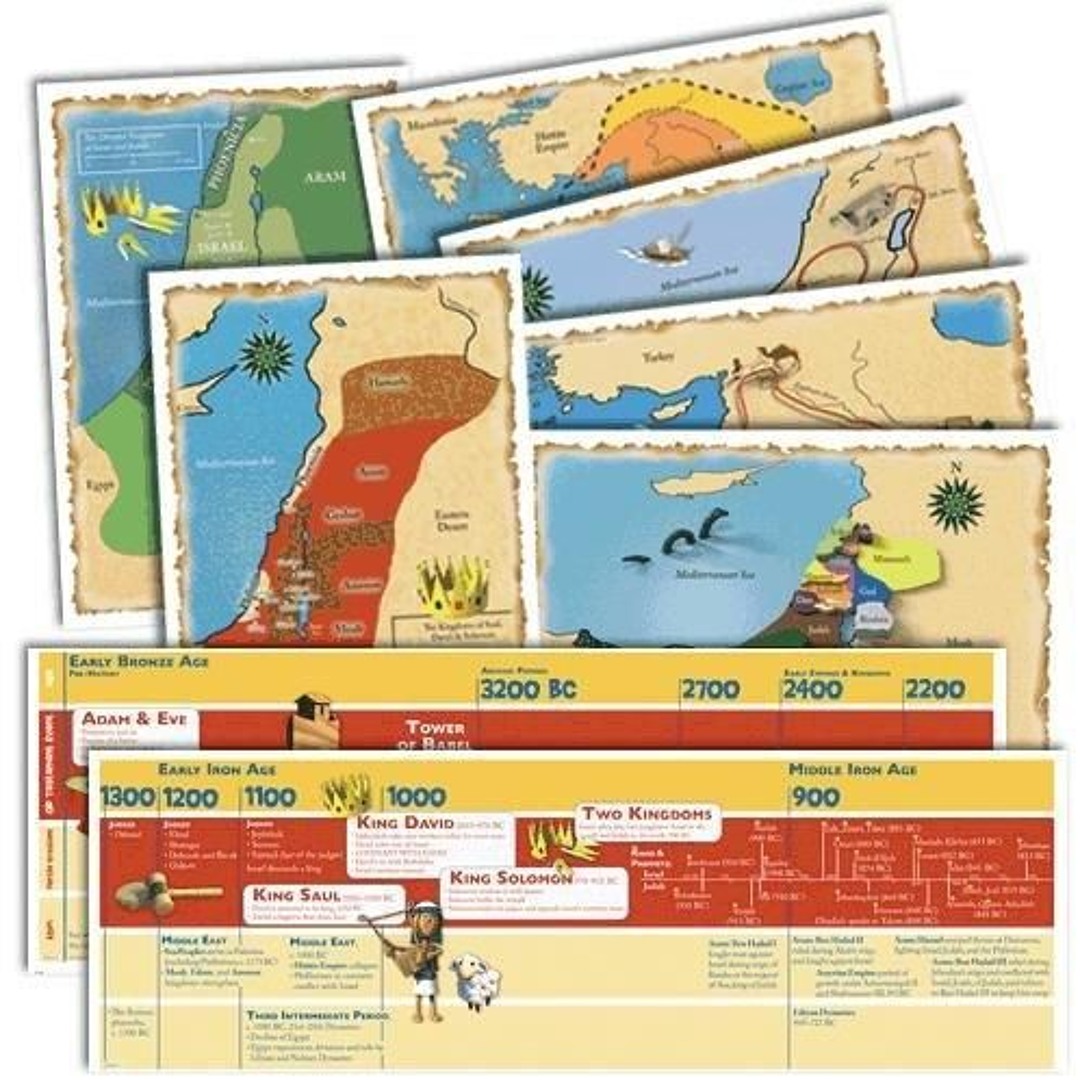 Stream Pdf book God's Great Covenant Old Testament Timeline and Map Set ...